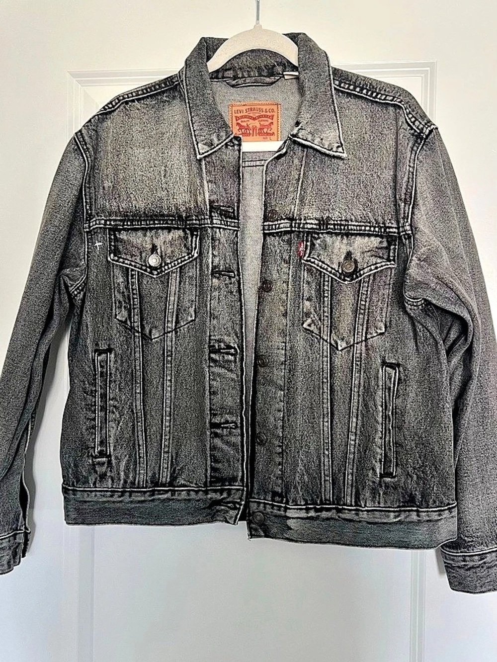 Levi's Type 3 Trucker Jacket Gray Large